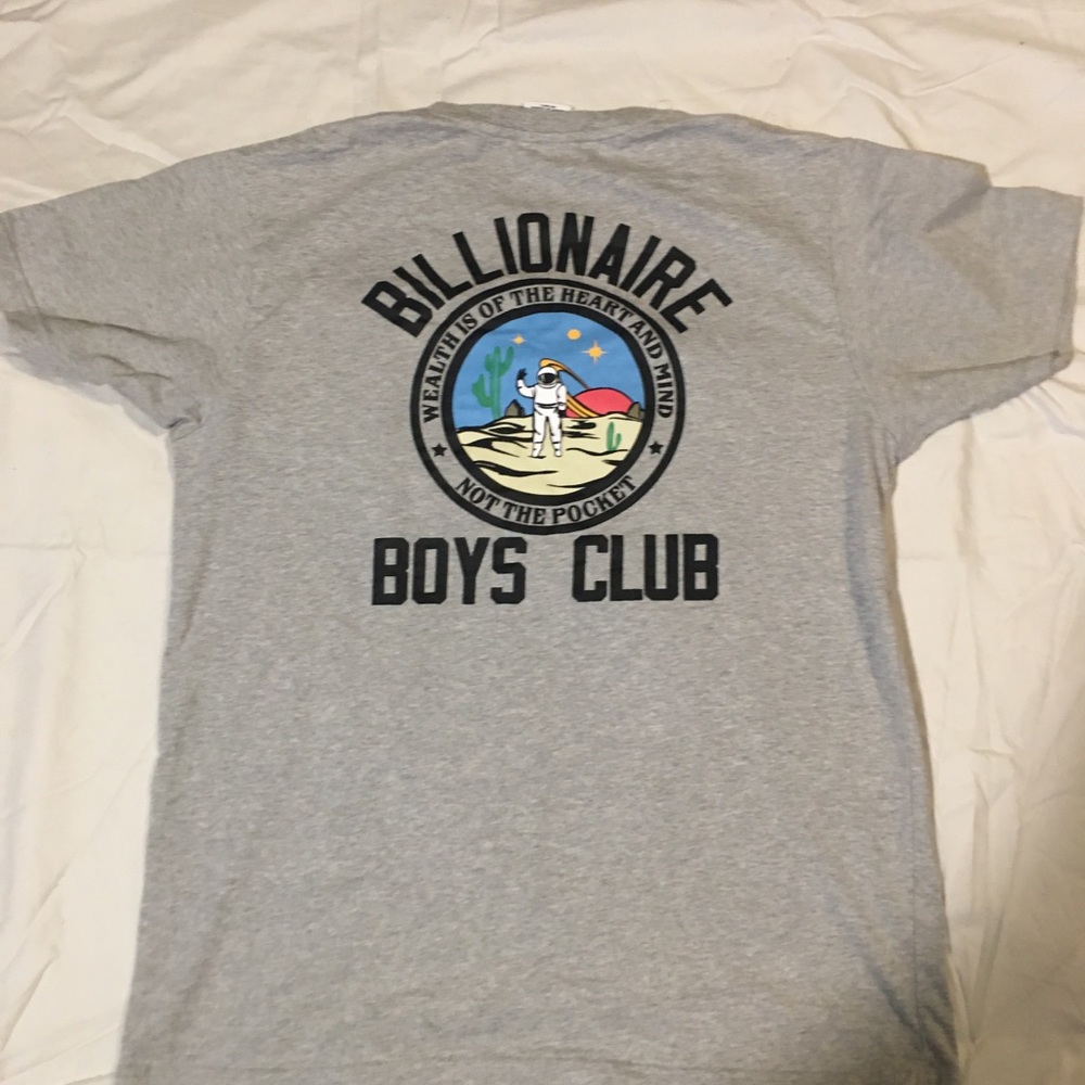Gray billionaire boys club t